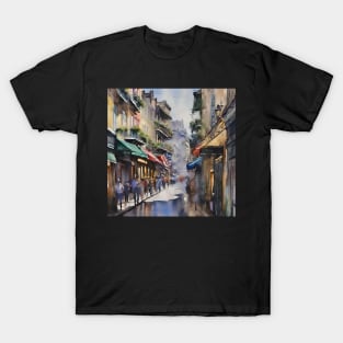 Memories of New Orleans - Bourbon Street T-Shirt